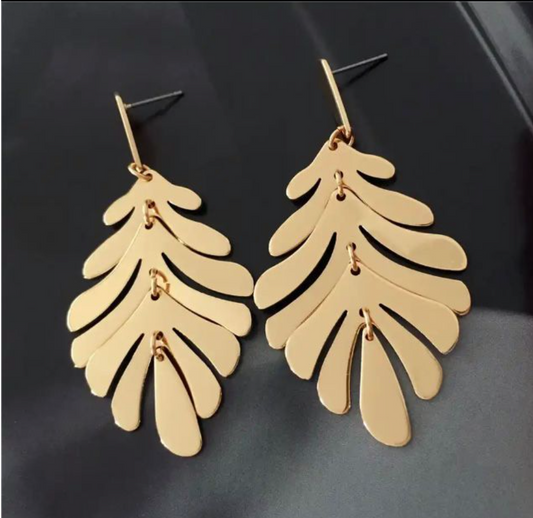 Korean Plant Earrings