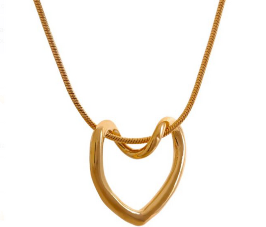 Minimalist Heart Necklace